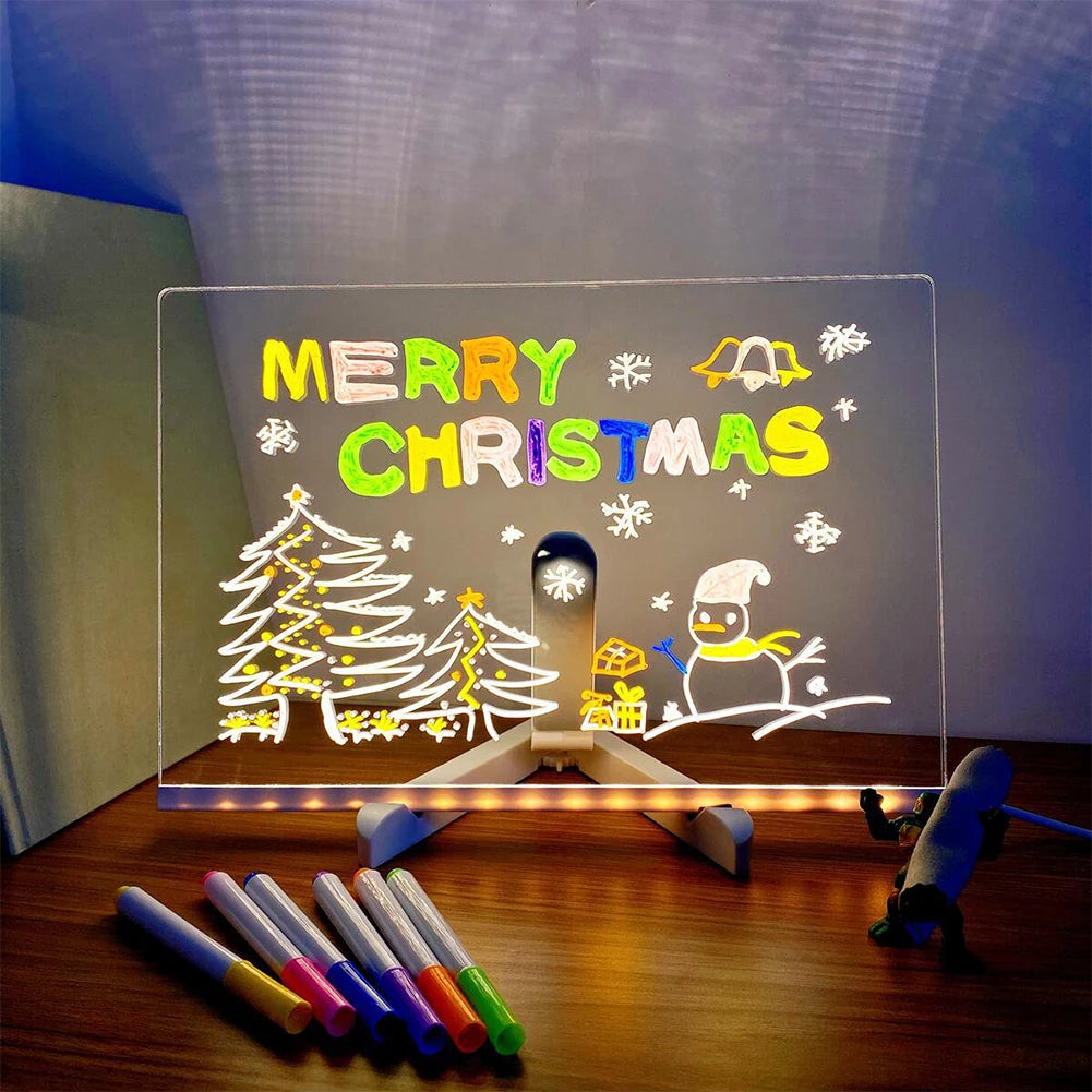 Light-Up Acrylic LED Message Board