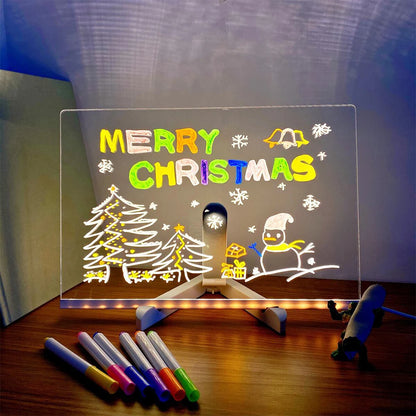 Light-Up Acrylic LED Message Board