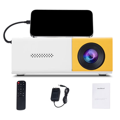 Portable HD Mini Projector with Automatic Focus