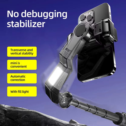 Handheld Phone Gimbal Stabilizer with Extendable Tripod & Wireless Remote